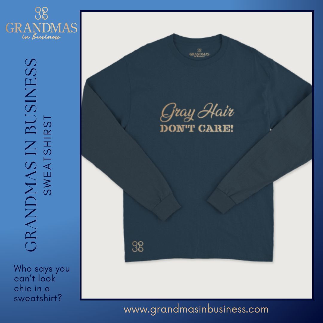 𝐂𝐡𝐢𝐜 𝐂𝐨𝐦𝐟𝐨𝐫𝐭 𝐚𝐭 𝐈𝐭𝐬 𝐁𝐞𝐬𝐭!
Explore our Grandmas in Business Shop: Sweatshirt Collection. Who says you can't be both stylish and comfortable? 🛍🌟 

#GrandmasInBusinessShop #ChicComfort #SweatshirtStyle #EmpowerHerJourney #ShopWithUs #Grandmasinbusiness
