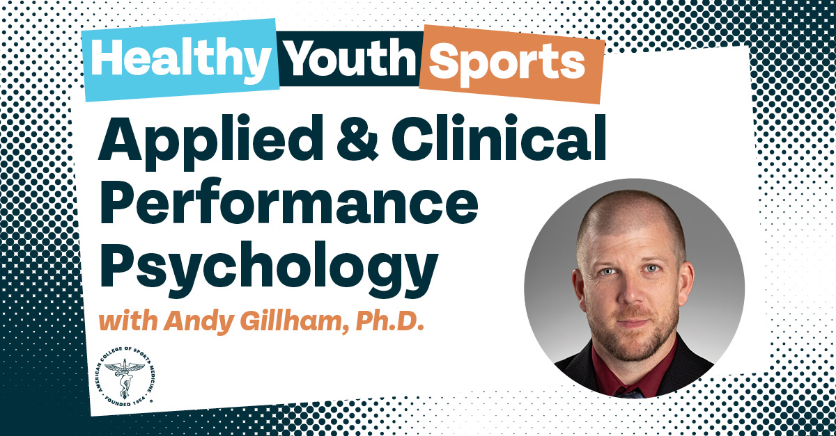 🎙️ Ep 9 of Healthy Youth Sports is live! Dr. Andy Gillham talks differences between applied &amp; clinical performance psychology, mental health challenges for young athletes, and how parents &amp; coaches can help.

👂 Spotify, Apple or @youthsportinst website brnw.ch/21wGY8M