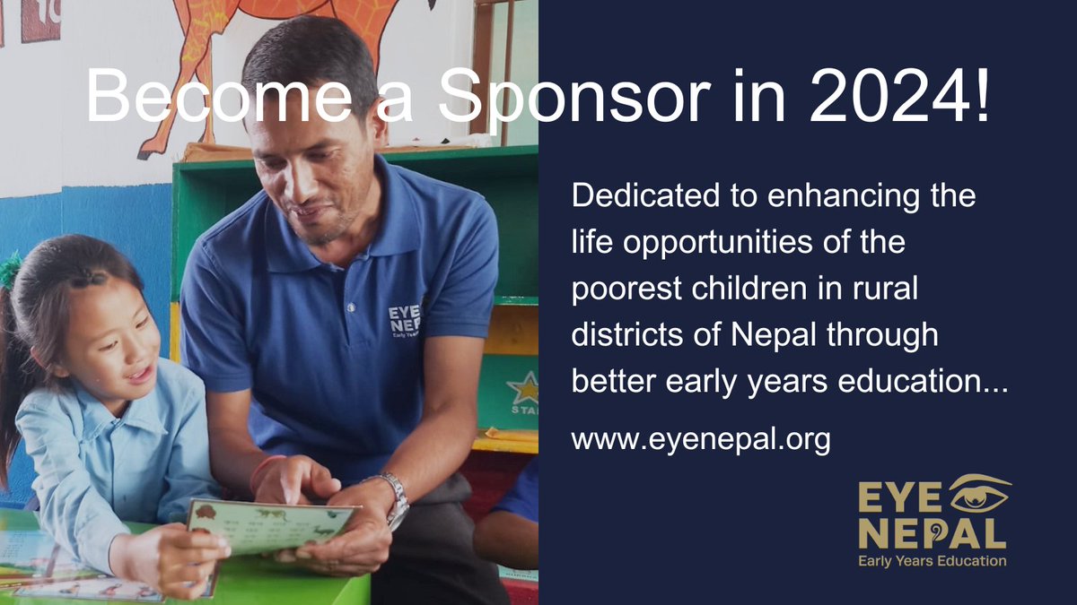 EYENepaltweets's tweet image. Join us as a #corporatesponsor; your support will make a huge difference to each and every child in the schools we support, giving them the chance to pursue their education and create hope for the future. Find out more: eyenepal.org/sponsorship-op…. Contact us at info@eyenepal.org