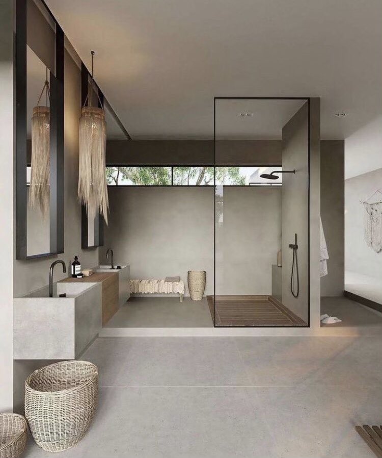 INTERIORPORN1's tweet photo. minimalistic bathroom https://t.co/JdH4XZWFJ1