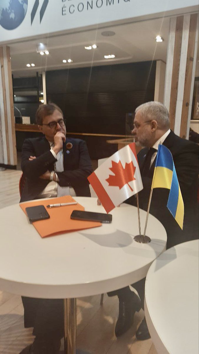 Ukraine thanks Canada for its active position in the Working Group 1 of the Ukrainian Peace Formula implementation- Nuclear Security and Radiation Safety. So proud of our cooperation with @JonathanWNV in the nuclear and uranium industries🤝