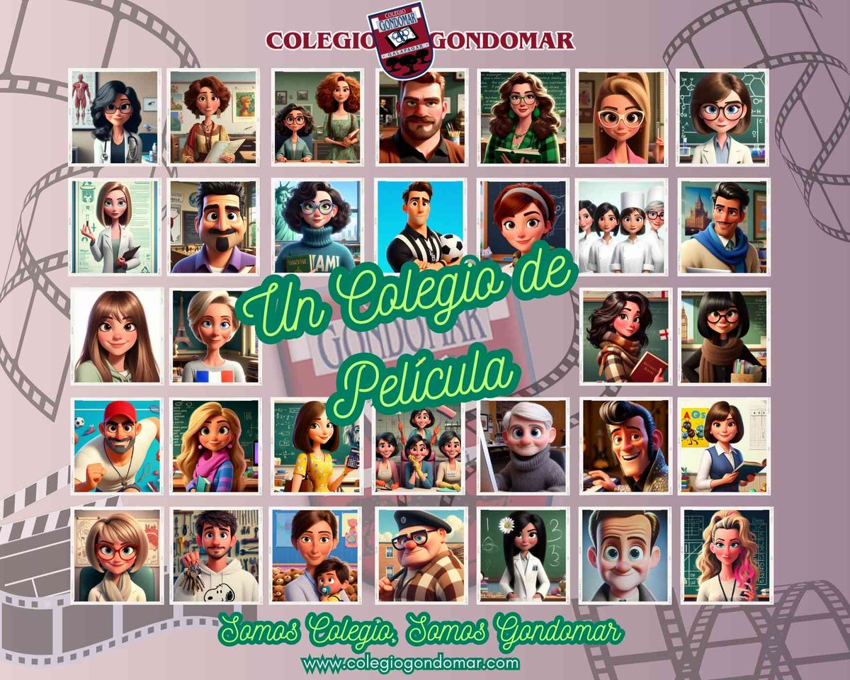 Aprende "de cine" en un Colegio de Película.😍
Desde 1 año hasta la Universidad.
Admisiones abiertas curso 24/25
¡Ven a conocernos!
colegiogondomar.com