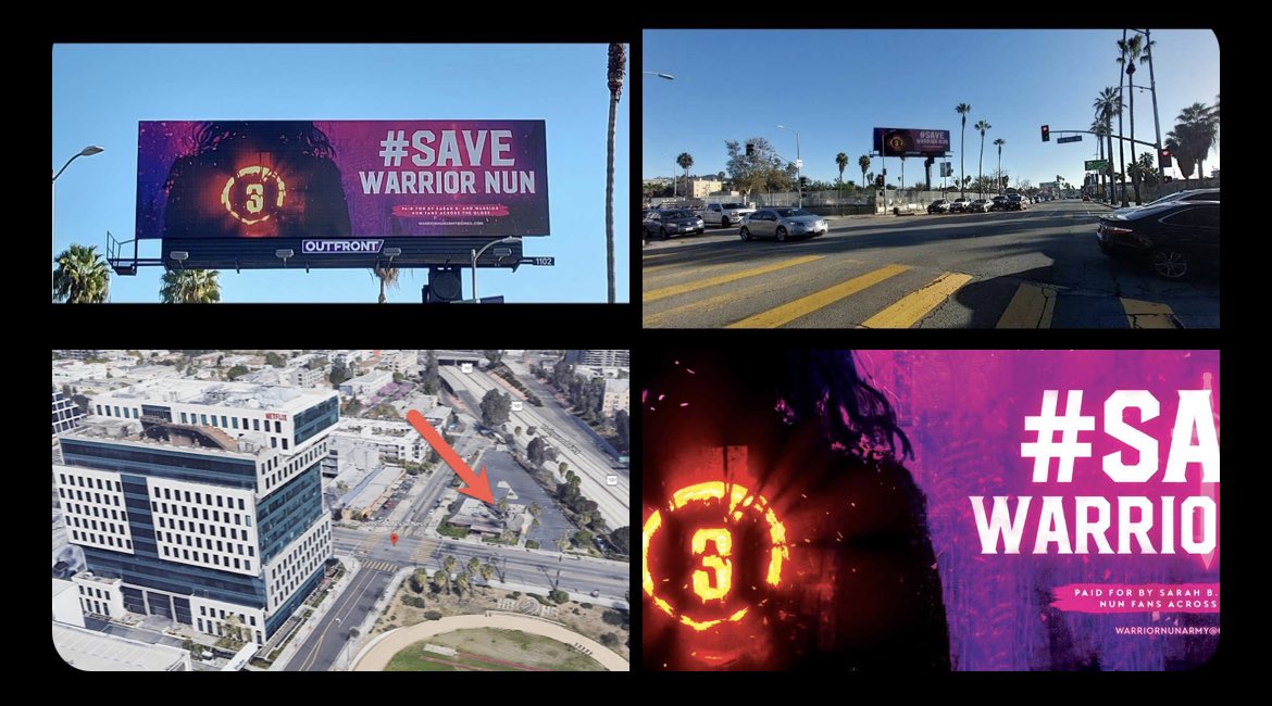<a href="/NetflixUK/">Netflix UK & Ireland</a> Billboards!!
#SaveOURWarriorNun #WarriorNun
