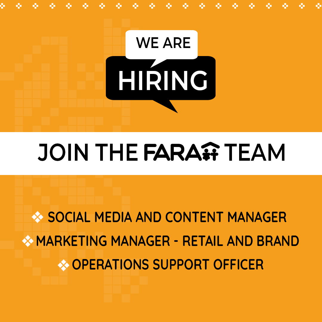 We're growing our team and have these three exciting opportunities available.  Click the link in our bio to apply today.  #jointheFARAteam #farafamily #faracharity #faracharityshops