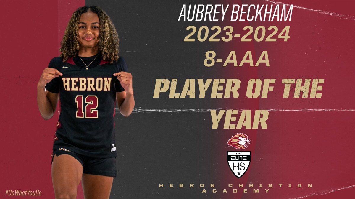 HebronGBB (@hebrongbb) on Twitter photo Congratulations <a href="/aubrey_beckham/">Aubrey Beckham</a>
<a href="/HebronLions/">Hebron Christian Academy</a> <a href="/hcaathletic/">HCA Athletics</a>
#DoWhatYouDo #GoLions Congratulations <a href="/aubrey_beckham/">Aubrey Beckham</a>
<a href="/HebronLions/">Hebron Christian Academy</a> <a href="/hcaathletic/">HCA Athletics</a>
#DoWhatYouDo #GoLions