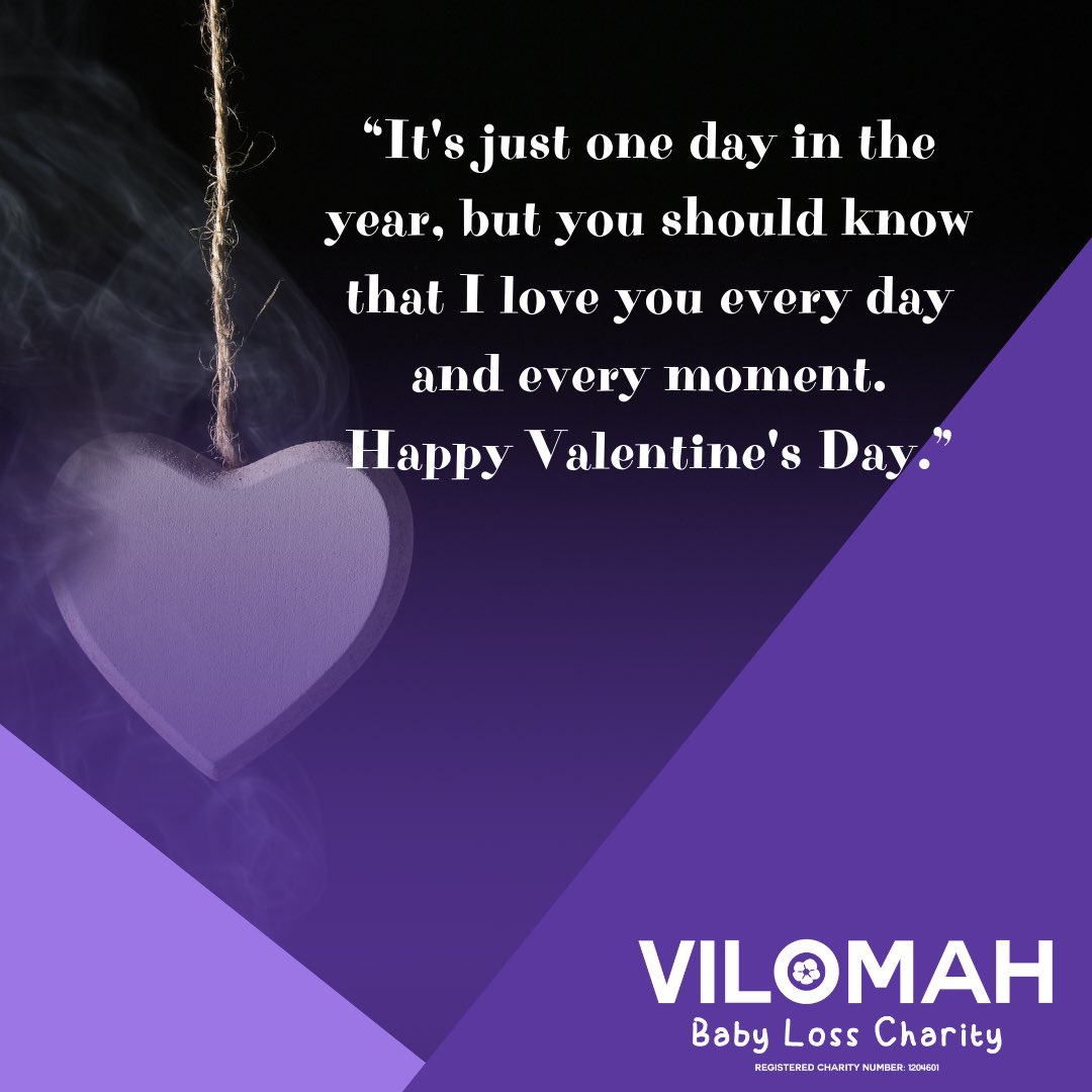 Valentine’s Day is an opportunity to celebrate our loved ones. 

It’s ok to take a moment to show the love we have for our precious babies 💙💜

We know that no matter how much time has passed, you will always love and remember your baby.

#Vilomah #BabyLoss #BabyLossAwareness