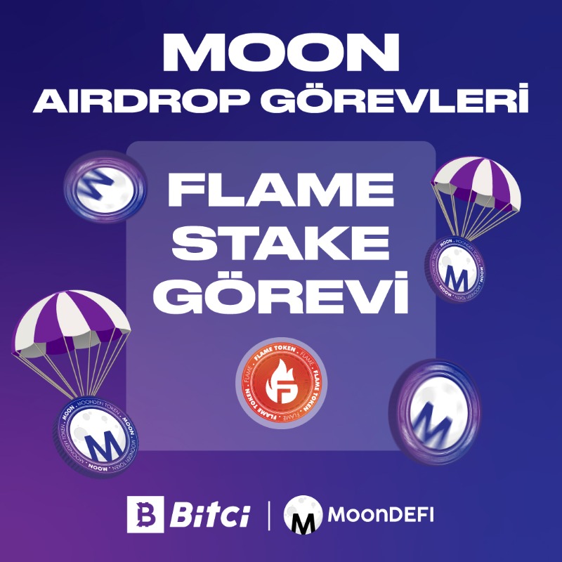 safebitcom's tweet photo. 🪂 #MoonDEFI Token Airdrop Görevleri Başlıyor!
🌖 Aşağıdaki verilen görevleri yerine getiren kullanıcılarımız, 20.000.000 adet $MOON Token Airdrop havuzunu paylaşıyor.
🔥 $FLAME Stake Görevi
🧊 $ICE Stake Görevi
🔥 $FLAME Hacim Görevi
🧊 $ICE Hacim Görevi