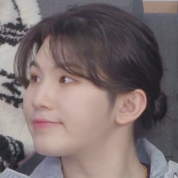 aludraexe's tweet image. is woozi’s cheeks supposed to look this edible? 😭 🤏