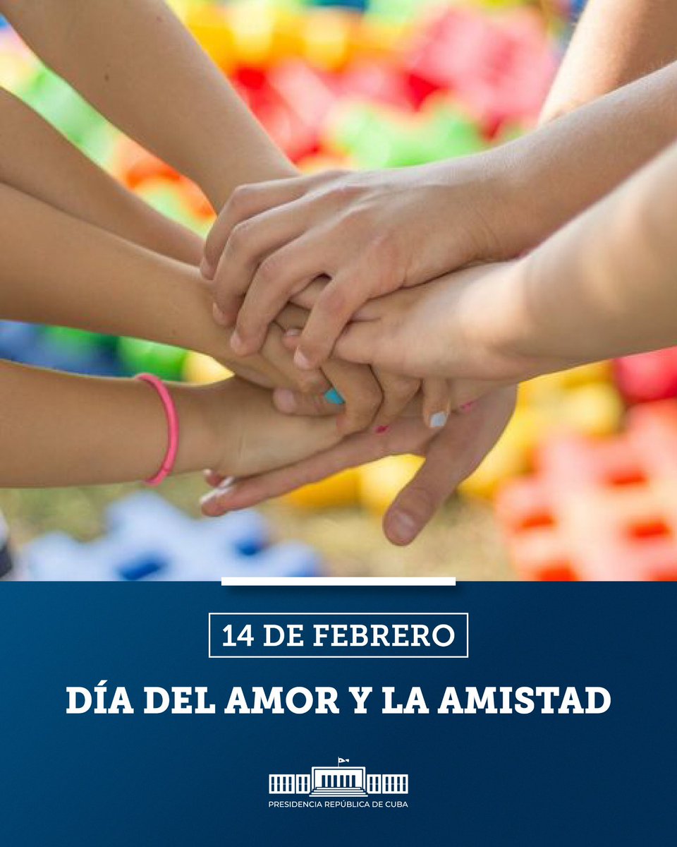 Porque la Revolución es nuestra obra de amor mayor, y porque el amor es el motor que impulsa a los revolucionarios, celebremos este día.

#CubaEsAmor, y desde aquí lo extendemos también a nuestra amada #Palestina.