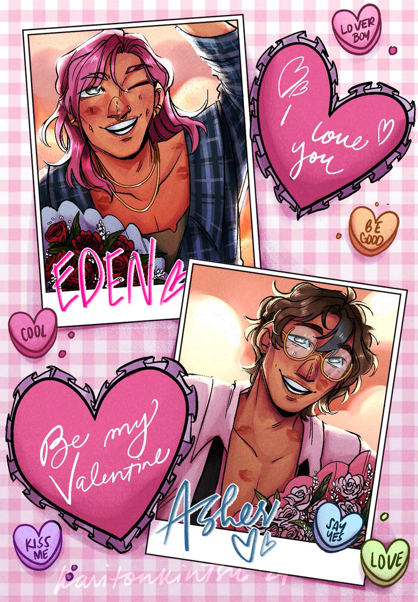 karitonkintsu's tweet photo. happy valentine's day from our boys! 

[ #ProjectBlueVN #visualnovel ] https://t.co/dOomoIDBAv