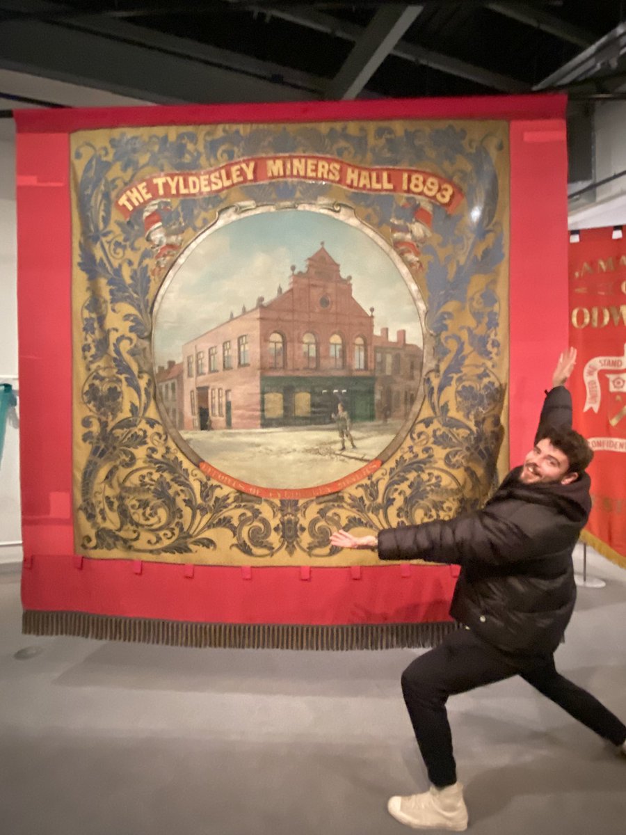 For Tyldesley (@fortyldesley) on Twitter photo We went down to see the Tyldesley Miners Banner 🙌
Stick around…the video will be about the banner coming up.
- Where it is
- How to get there
*No one was arrested in the making of the video 😊
<a href="/HistoricEngland/">Historic England</a>
<a href="/TourGuideLiverp/">Richard MacDonald</a> We went down to see the Tyldesley Miners Banner 🙌
Stick around…the video will be about the banner coming up.
- Where it is
- How to get there
*No one was arrested in the making of the video 😊
<a href="/HistoricEngland/">Historic England</a>
<a href="/TourGuideLiverp/">Richard MacDonald</a>