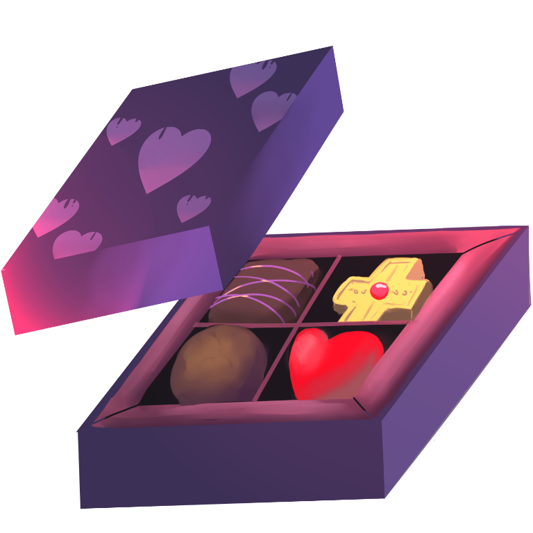 no humans box heart white background simple background valentine chocolate  illustration images