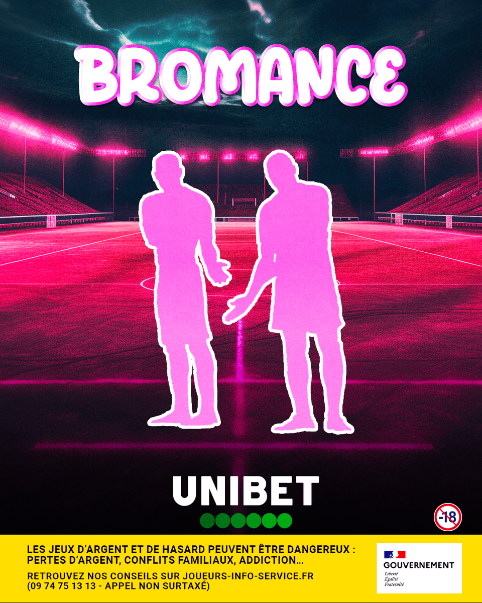 UnibetFrance's tweet photo. Inséparables dans la vie et sur le terrain 🫶 10 x 20€ de Freebets si tu trouves cette Bromance ! 👀

RT + #BromanceUnibet + ta réponse 👇 https://t.co/Bf8jjYwarh