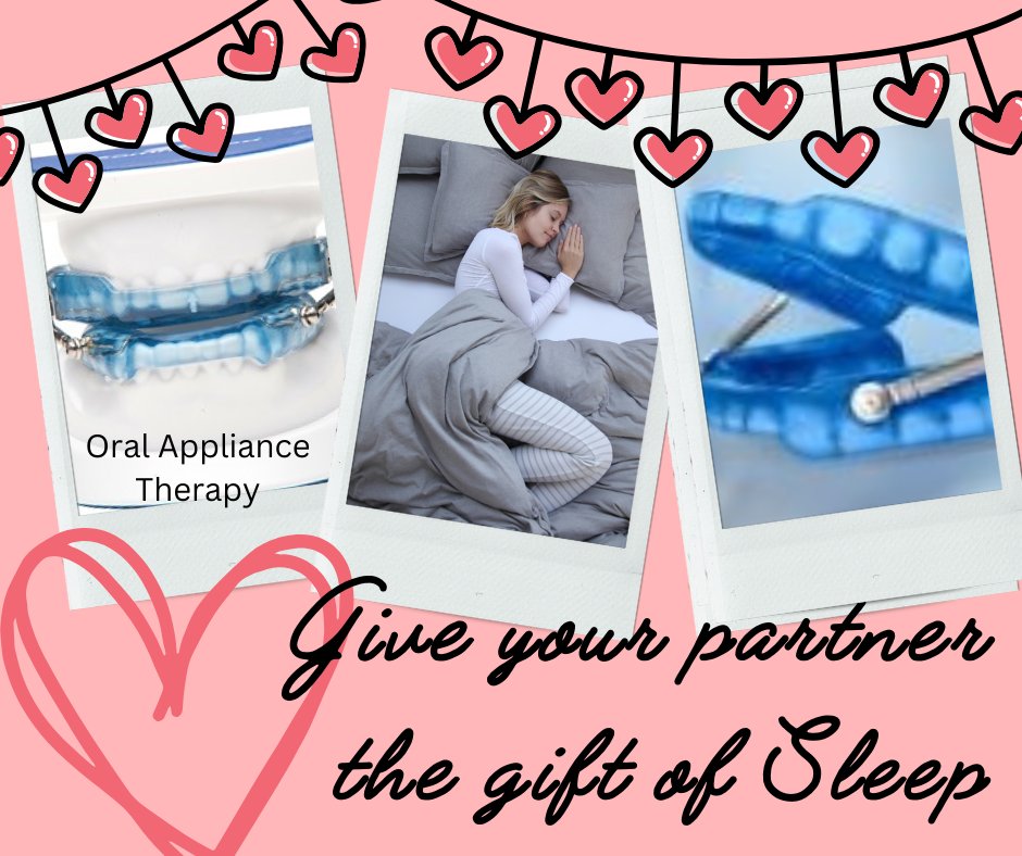CompSleepCare's tweet photo. Roses are red, violets are blue, and when you sleep well, your partner will love you too! 💤 This Valentine's Day, give the gift of restful nights with Oral Appliance Therapy. Say goodbye to snoring and hello to sweet dreams together! 💖 #ValentinesDay #GiftOfSleep #SnoreNoMore https://t.co/65IN2IEFPv