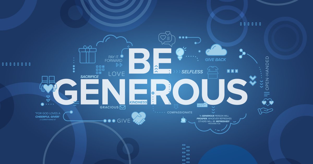 You can have a generous church. Our new sermon series, "Be Generous," will equip you to effectively communicate and encourage generosity to your congregation. 

Download it now and start inspiring generosity: bit.ly/3HXopSb