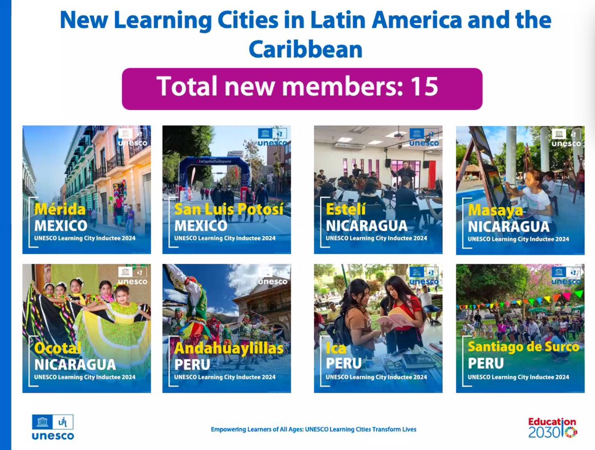 A primera hora del día, nos reunimos de manera virtual con autoridades de la <a href="/UNESCO/">UNESCO 🏛️ #Education #Sciences #Culture 🇺🇳</a> para recibir el nombramiento como una de las nuevas #CiudadesDelAprendizaje de este organismo de las Naciones Unidas. 

Fue un honor hablar en representación de las 15 ciudades reconocidas de