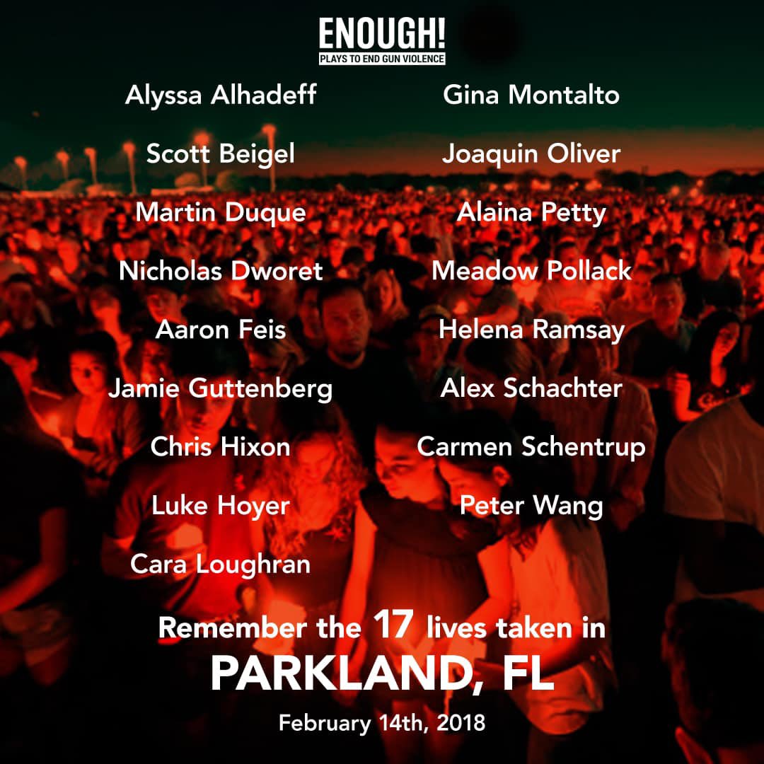 We remember the 17 lives cut short 6 years ago by a senseless act of violence, the wounds - both visible and invisible - that continue to heal, & the courage of many to honor their loved ones and all impacted by turning their pain into purpose through powerful action. #msdstrong