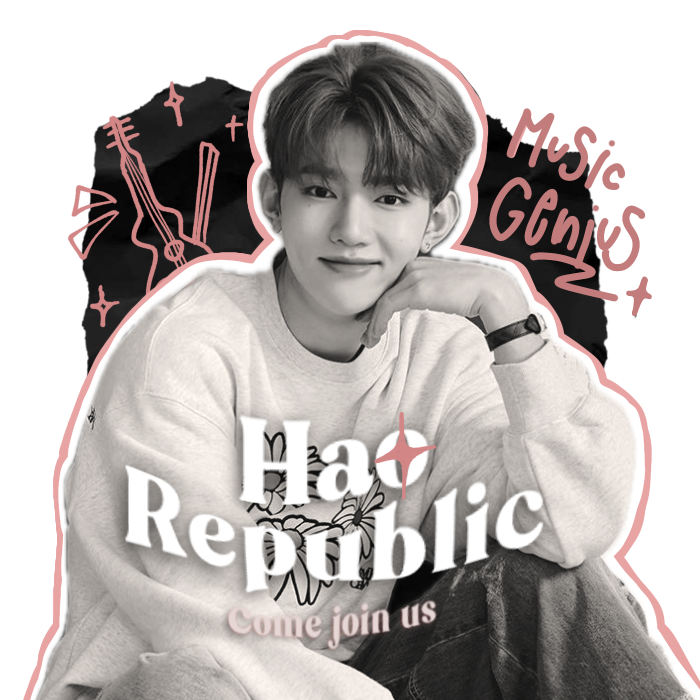 ㅤ
A retweet is appreciated!

Greetings, everyone! We're calling out all ZB1ʼs Zhang Hao RPs who wouldn't mind to having their twins around to join our squad '𝐇𝐚𝐨 𝐑𝐞𝐩𝐮𝐛𝐥𝐢𝐜'! Just drop a reply under this tweet if you feel interested or  leave us a DM! Thank you.🙌
ㅤ
