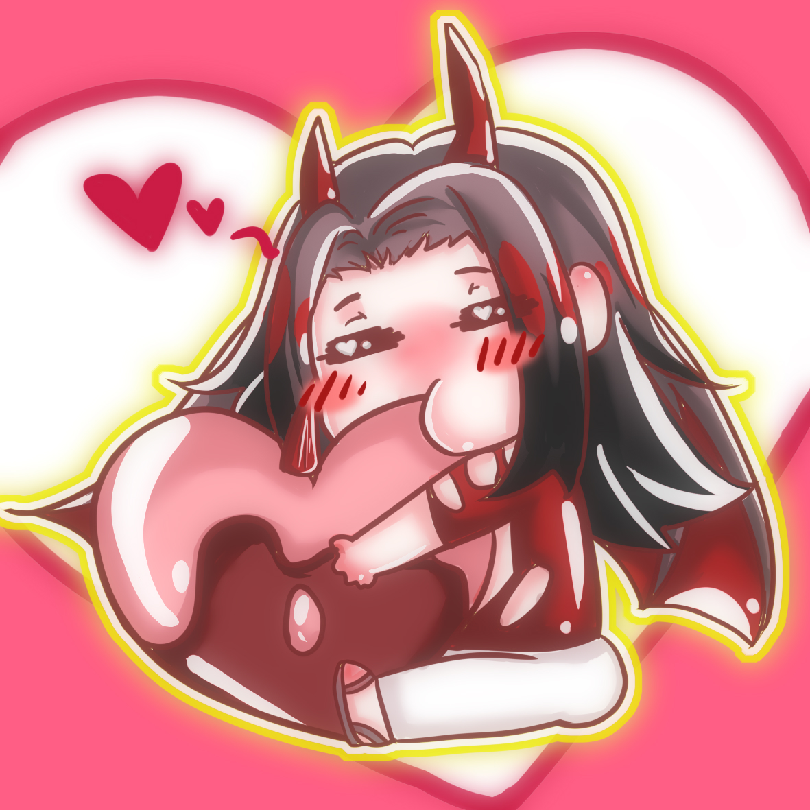__K_a_i_n_'s tweet photo. #Akurylic  #VoxAkuma  #Akuhugs 
YIPPEE Valentine's Day!!
Remember grab some chocolate Milord!!
Hope you have a nice time❤ https://t.co/L1hPecLnU8