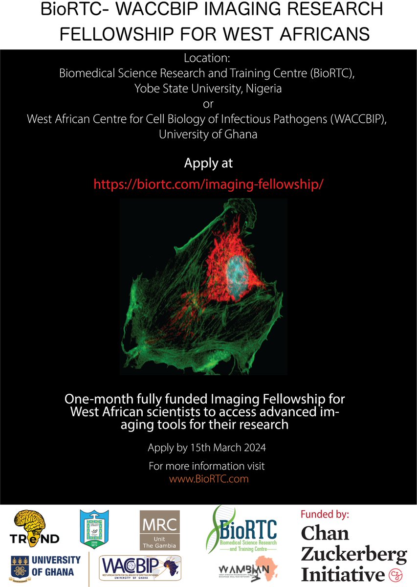 BioRTC (@biortcnig) on Twitter photo Updated poster <a href="/WambianN/">WAMBIAN NETWORK</a>. Apply for the fellowship to gain access to state-of-the-art imaging tools & support to advance your research. biortc.com/imaging-fellow… Updated poster <a href="/WambianN/">WAMBIAN NETWORK</a>. Apply for the fellowship to gain access to state-of-the-art imaging tools & support to advance your research. biortc.com/imaging-fellow…