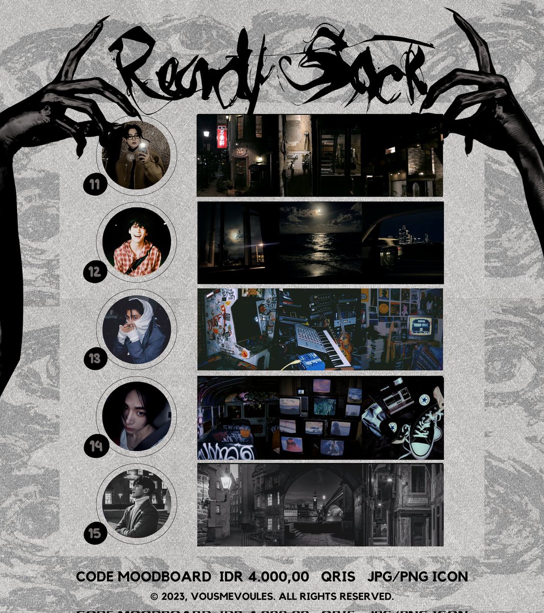 vousmevoules's tweet image. ⠀   
A help RT/repost would be greatly appreciated.

Evening, earthlings. Vousmevoules is offering you moodboard layouts to enchanting your profile. Do place your order through our direct message and grab yours. #zonauang #zonajajan.
⠀