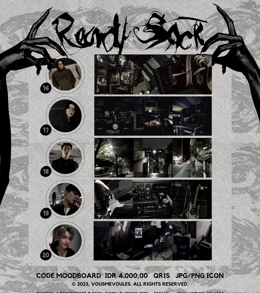 vousmevoules's tweet image. ⠀   
A help RT/repost would be greatly appreciated.

Evening, earthlings. Vousmevoules is offering you moodboard layouts to enchanting your profile. Do place your order through our direct message and grab yours. #zonauang #zonajajan.
⠀