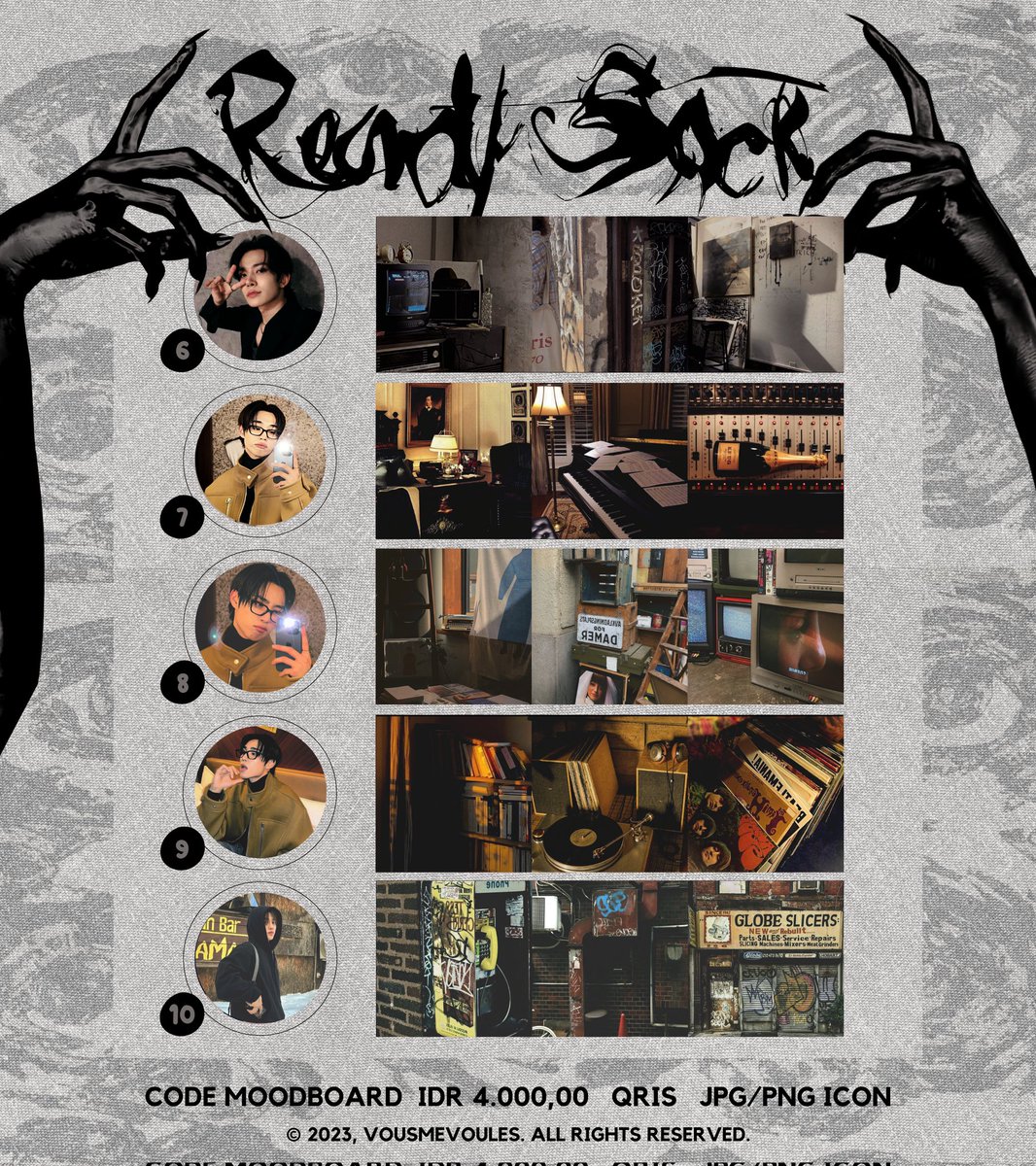 vousmevoules's tweet image. ⠀   
A help RT/repost would be greatly appreciated.

Evening, earthlings. Vousmevoules is offering you moodboard layouts to enchanting your profile. Do place your order through our direct message and grab yours. #zonauang #zonajajan.
⠀