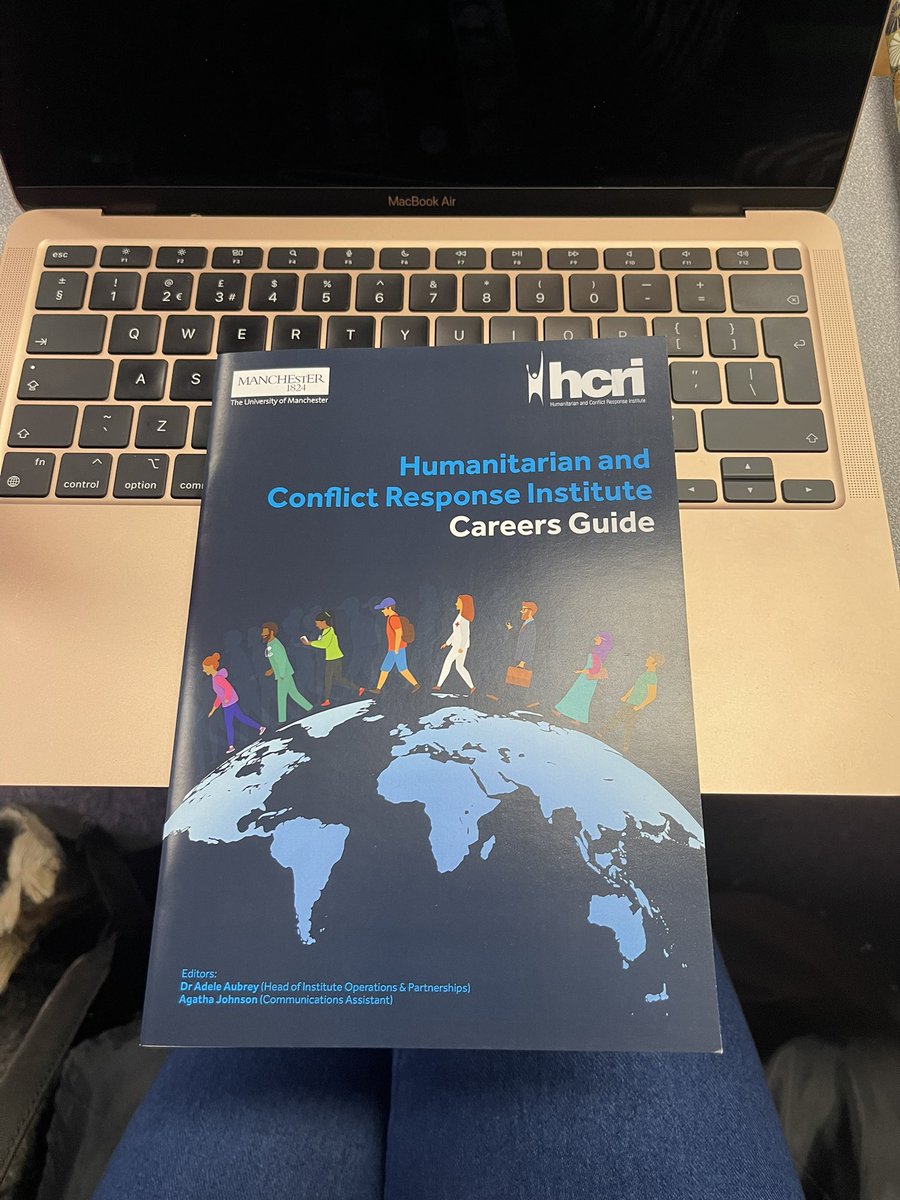 Braved the Manchester rain to figure out what I want to do with my life post-doctorate ☔️ - glad to be at the Careers in Humanitarianism Panel today. #postdoctoralcareers #oneworld