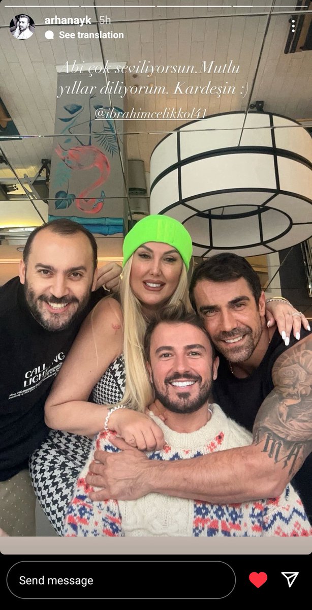 🆕 IG Story | arhanayk

"Brother, you are loved very much. I wish you a happy birthday. Your brother :)"

İbrahim Çelikkol's friend  Arhan Aykut Türker wished him on his birthday.

#İbrahimÇelikkol | <a href="/ibrahimcelikkol/">İbrahim Çelikkol</a>