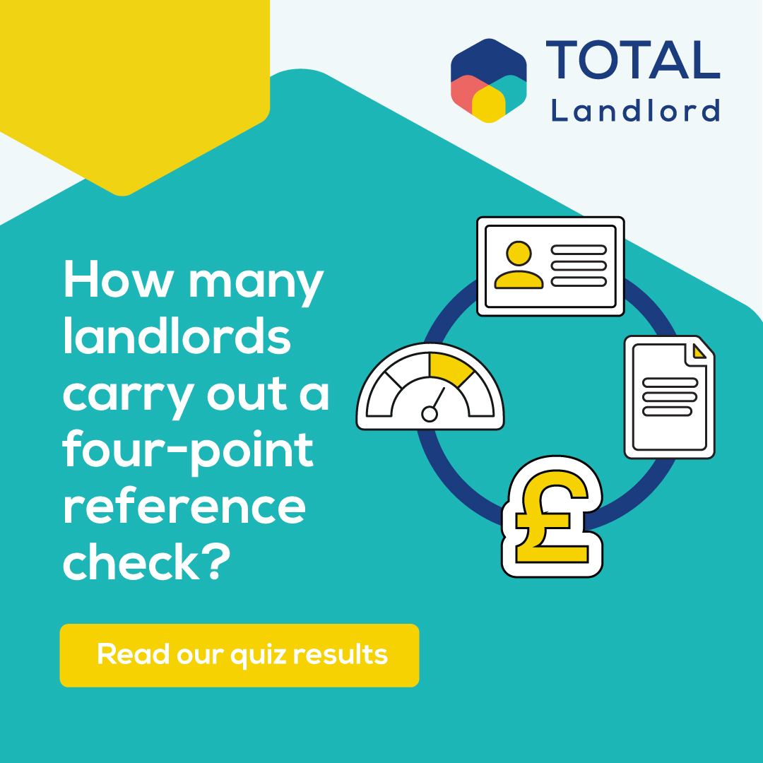 You can’t guarantee that your tenants will be reliable and responsible, but carrying out a four-point reference check will improve the odds. Surprisingly, not all landlords carry out these or other ‘good landlord’ practices. Read more here: totallandlordinsurance.co.uk/knowledge-cent…