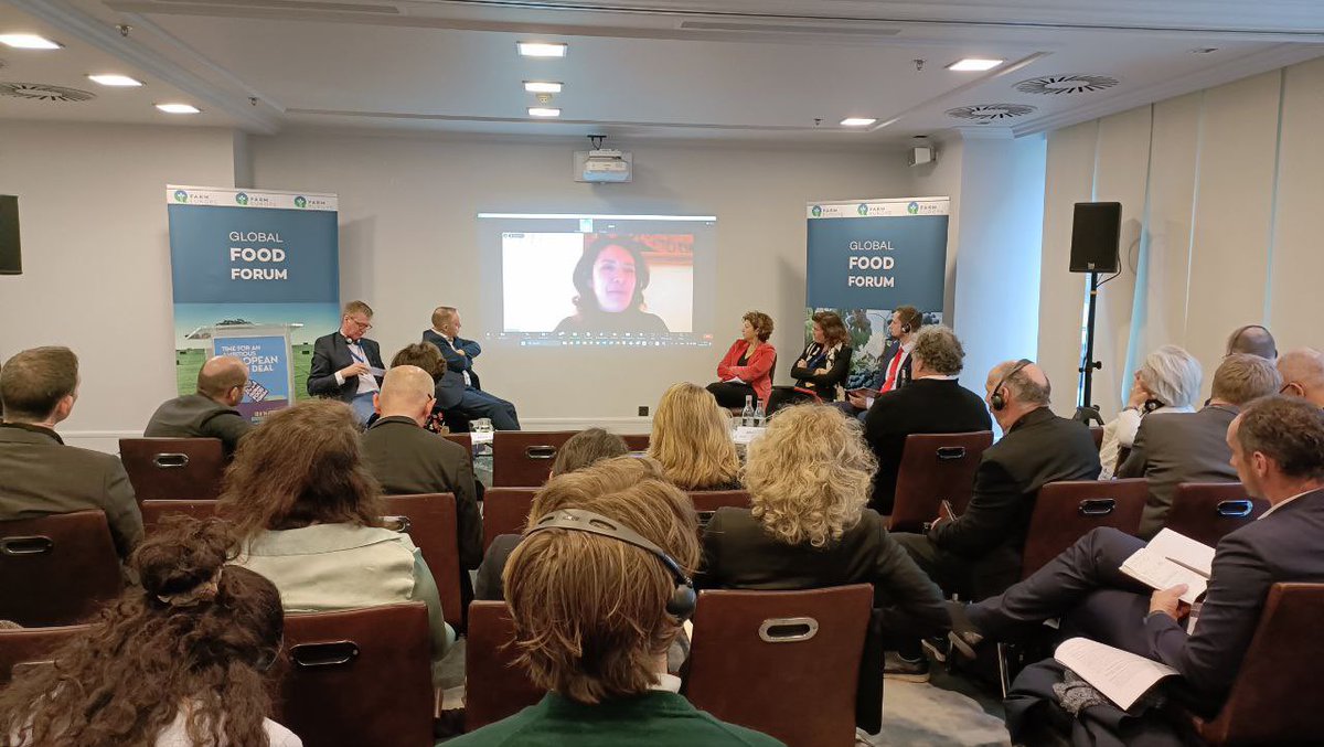Depuis Washington je suis ravie d'avoir participé au "Global Food Forum" dans l'atelier sur bioéconomie, durabilité et souveraineté. J'ai mis en avant la nécessité de plus en plus de budget pour la PAC, pour aider les agriculteurs à la transition environnementale.
