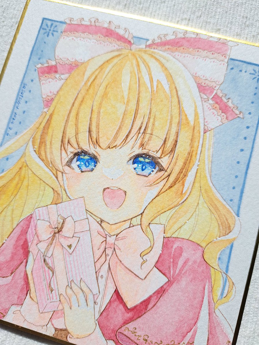 BOOTHの直筆作品残りはバレンタインミニ色紙2点となりました。お迎えありがとうございます☺️✨引き続きお迎えお待ちしています。
🐫 https://t.co/HwEZTv72Qi
鎌倉MONA様で開催中の展示作品もお迎え可能ですので併せてよろしくお願いします🙏
🖼 https://t.co/BP5BiIaw9h