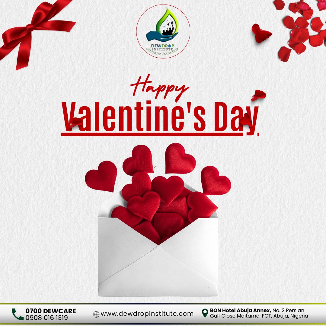 dewdropInst's tweet image. On this day of love and connection, Dewdrop Institute wishes you a Happy Valentine's Day! May your heart be filled with warmth, joy, and the beauty of human connection. Let's cherish the bonds that unite us. 💕 #ValentinesDay #Connection #DewdropInstitute