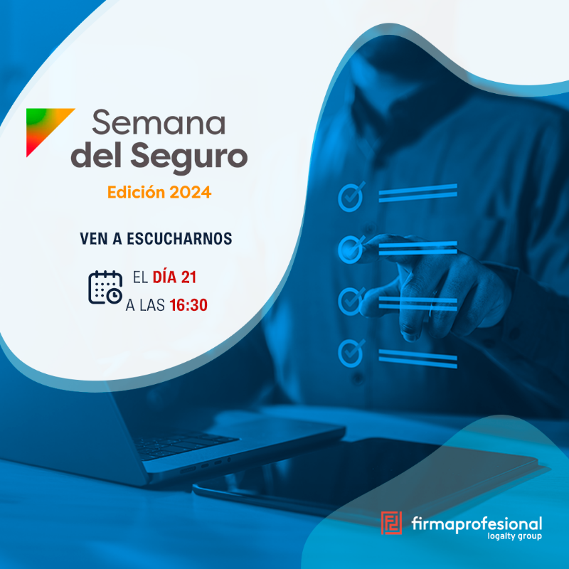 FIRMAPRO's tweet photo. Apunta la fecha: 21 de febrero, 16:30 en IFEMA, estaremos en uno de los mayores eventos del sector asegurador, la #SemanaDelSeguro 2024 organizado por @Inese_seguros 🚀 

¡Actualízate, haz networking e inspírate con las últimas tendencias del sector! 🤝✨
