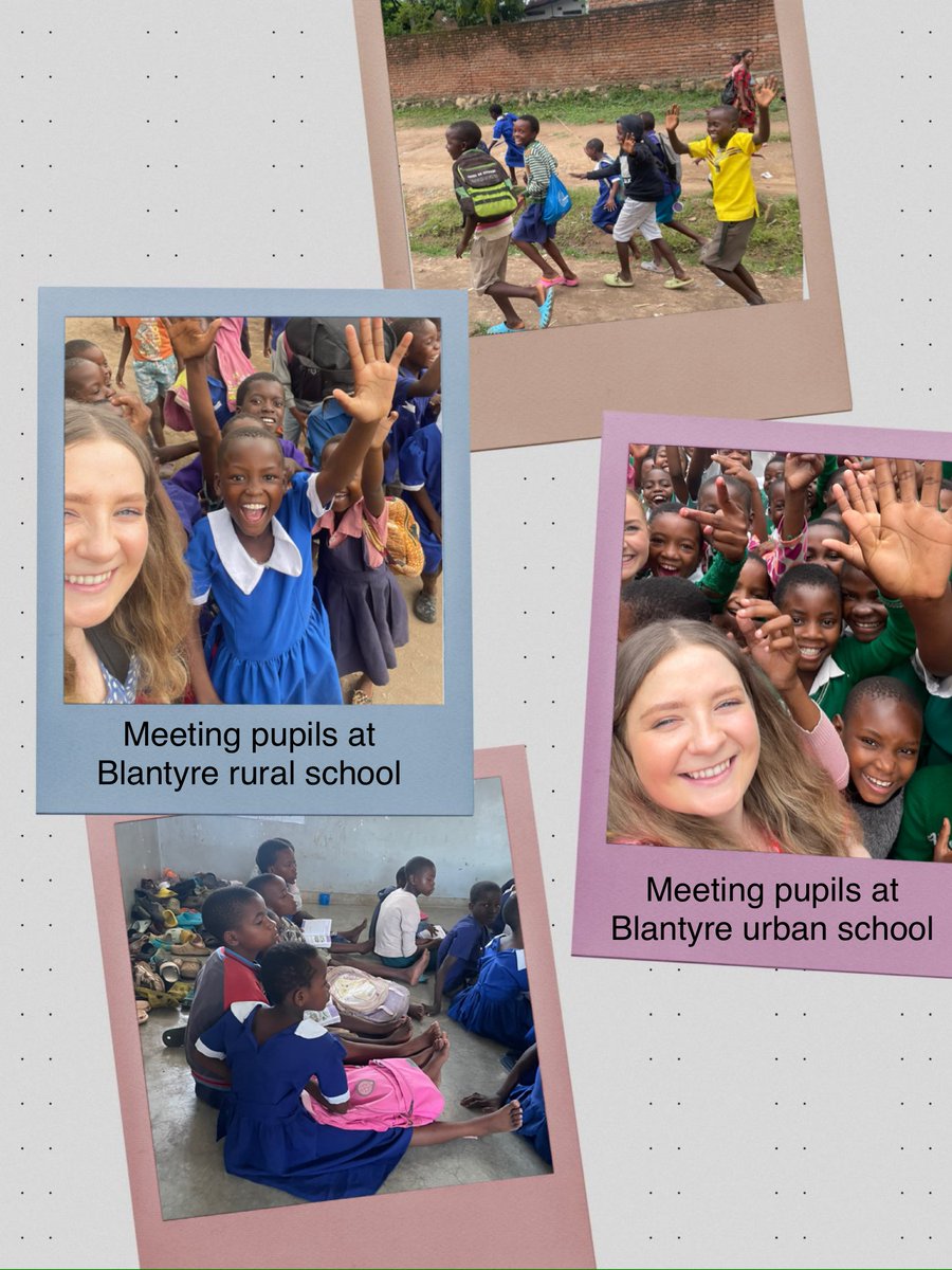 Miss McKinnon has spent the last 3 days visiting schools in rural and urban areas of Blantyre, Malawi working with lots of teachers and meeting learners. Lots of our Croftfoot pupils had big questions to ask the Malawian children. I wonder what they’ll say…