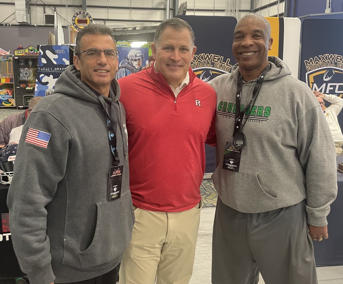 C.A.P.P. Football Academy (@cappfootball) on Twitter photo Appreciate the insightful experience at <a href="/NJFCA/">NJFCA</a> Coahes Clinic from <a href="/GregSchiano/">Greg Schiano</a> <a href="/RFootball/">Rutgers Football 🪓</a>, Mora, Jr. <a href="/UConnFootball/">UConn Football</a>, Stapleton <a href="/GatorsFB/">Florida Gators Football</a> Carty <a href="/Delaware_FB/">Delaware Football</a>…Diaco <a href="/LSUfootball/">LSU Football</a>, Scheier <a href="/Temple_FB/">Temple Football</a>, Mendenhall <a href="/PrincetonFTBL/">Princeton Football</a>, Lusardi @WPUFootballto …Thanks NJFCA!!!
#F.A.M.I.L.Y. Appreciate the insightful experience at <a href="/NJFCA/">NJFCA</a> Coahes Clinic from <a href="/GregSchiano/">Greg Schiano</a> <a href="/RFootball/">Rutgers Football 🪓</a>, Mora, Jr. <a href="/UConnFootball/">UConn Football</a>, Stapleton <a href="/GatorsFB/">Florida Gators Football</a> Carty <a href="/Delaware_FB/">Delaware Football</a>…Diaco <a href="/LSUfootball/">LSU Football</a>, Scheier <a href="/Temple_FB/">Temple Football</a>, Mendenhall <a href="/PrincetonFTBL/">Princeton Football</a>, Lusardi @WPUFootballto …Thanks NJFCA!!!
#F.A.M.I.L.Y.