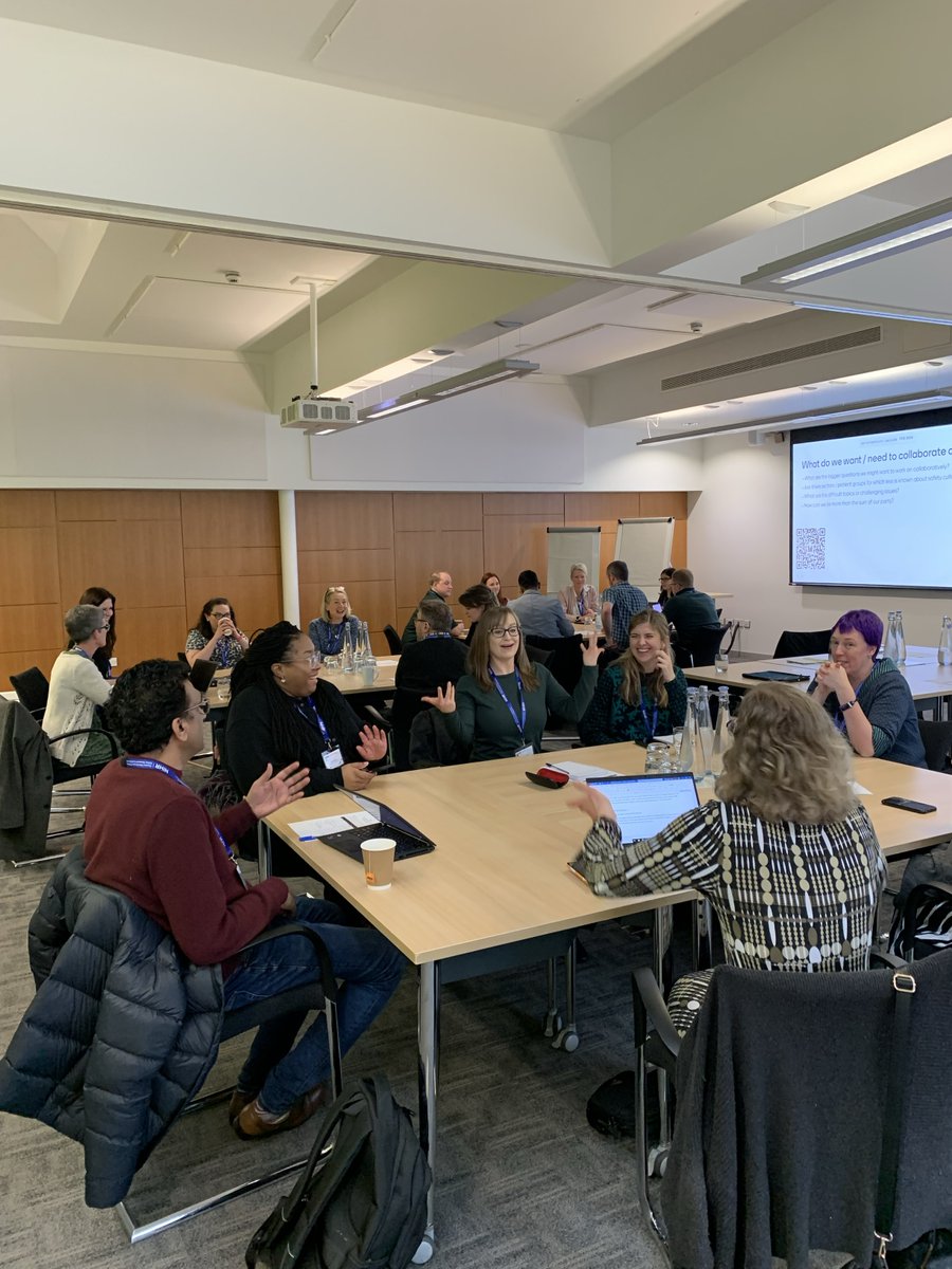 NIHRPSRCs's tweet image. This afternoon at our Organisational Culture Workshop, there are 2 roundtable discussions where all delegates from the 4 PSRCs will mix together along with our guests from #nhsengland and Norway, to discuss what we want/need to collaborate on, and how we want to work together