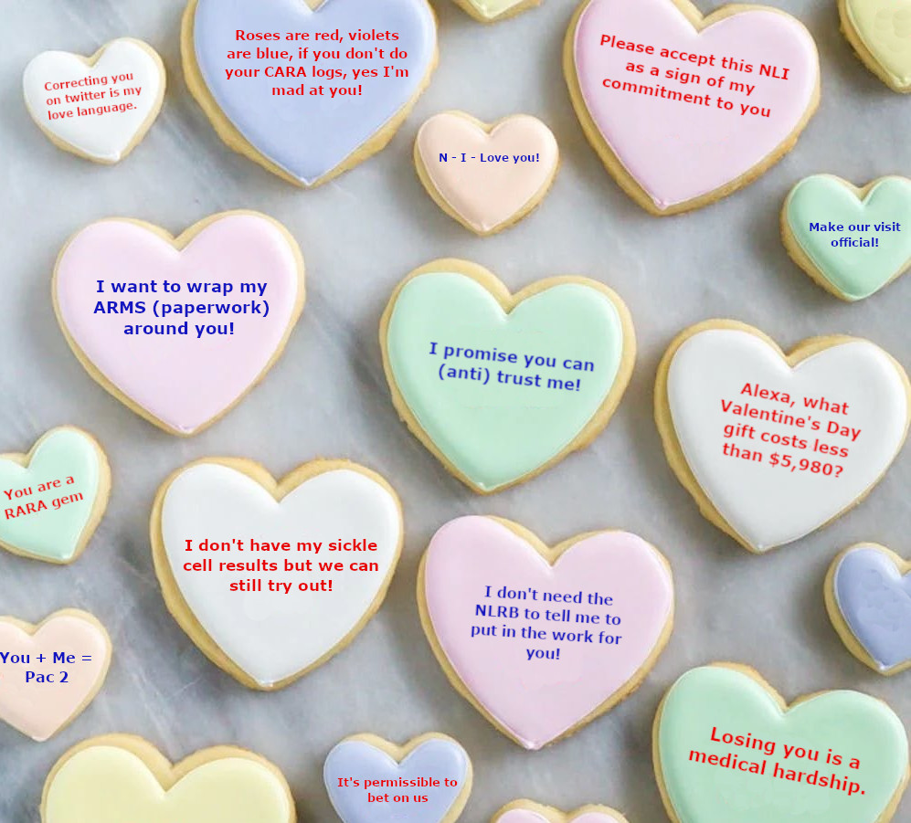 Doing these without repeating anything year after year is getting harder... Happy Valentine's Day everyone!