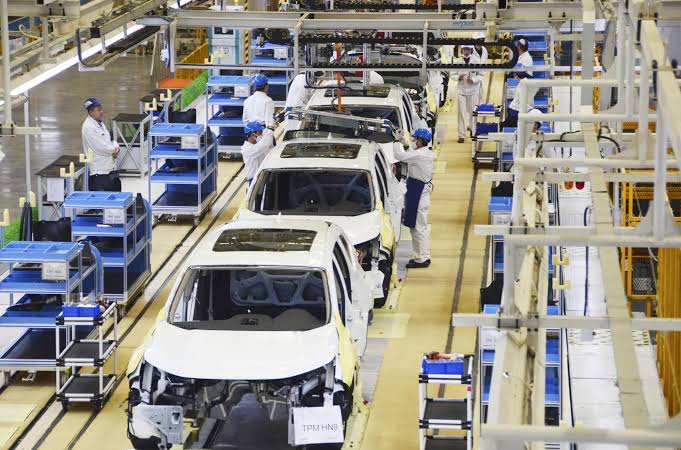 China is the largest producer of Cars with 23.8 Million Cars per year, 2nd Japan 6.5 Million while 3d Largest Producer of Cars is India with 4.5 Millions Cars per Year.