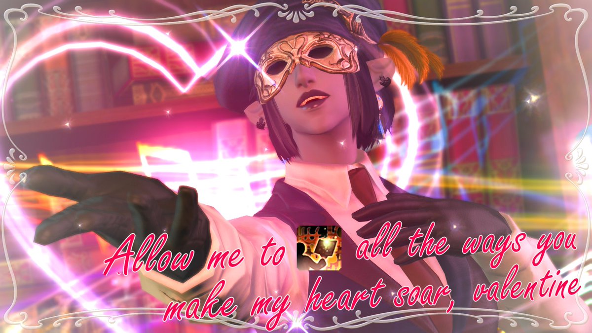 EorzeanCouch's tweet photo. ❤️Happy #valentiones from the lightparty❤️ https://t.co/vXkedwPebe