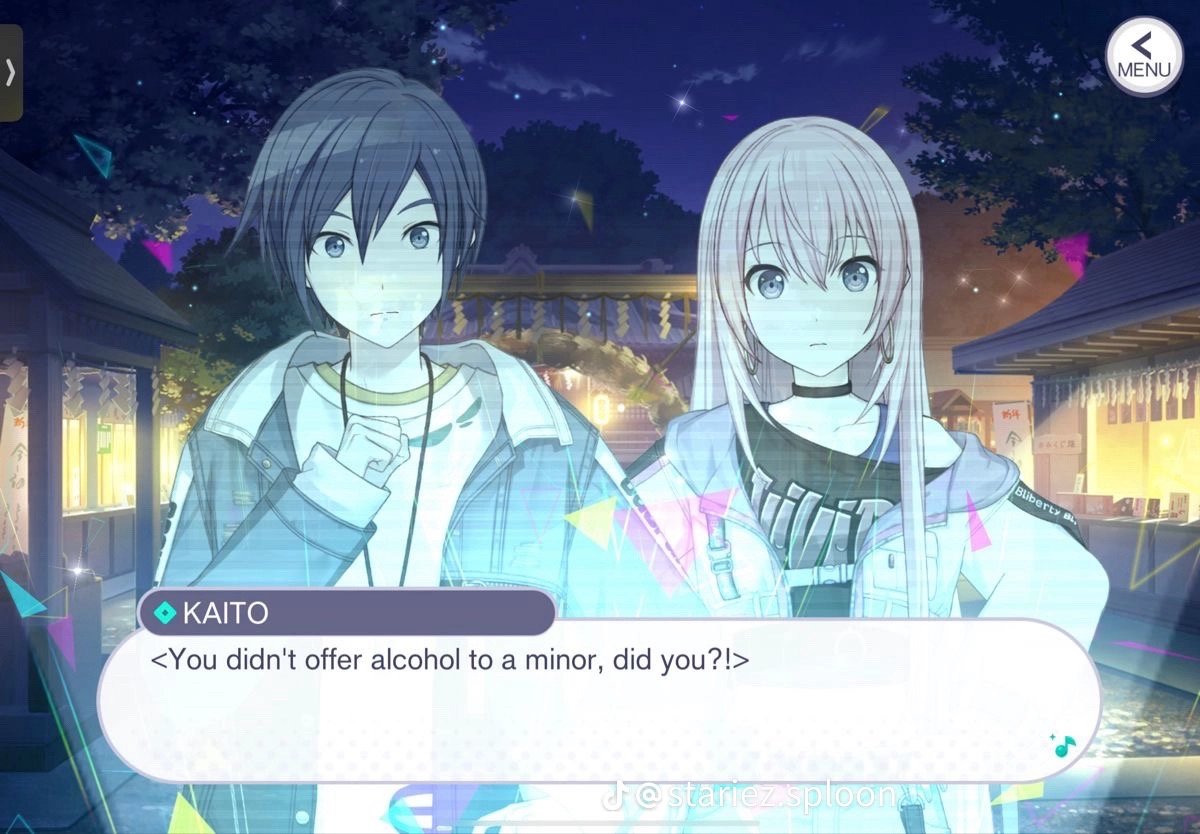 I don't play project sekai but I just wanted to share this #VOCALOID #projectsekai #Kaito #VocaloidKaito