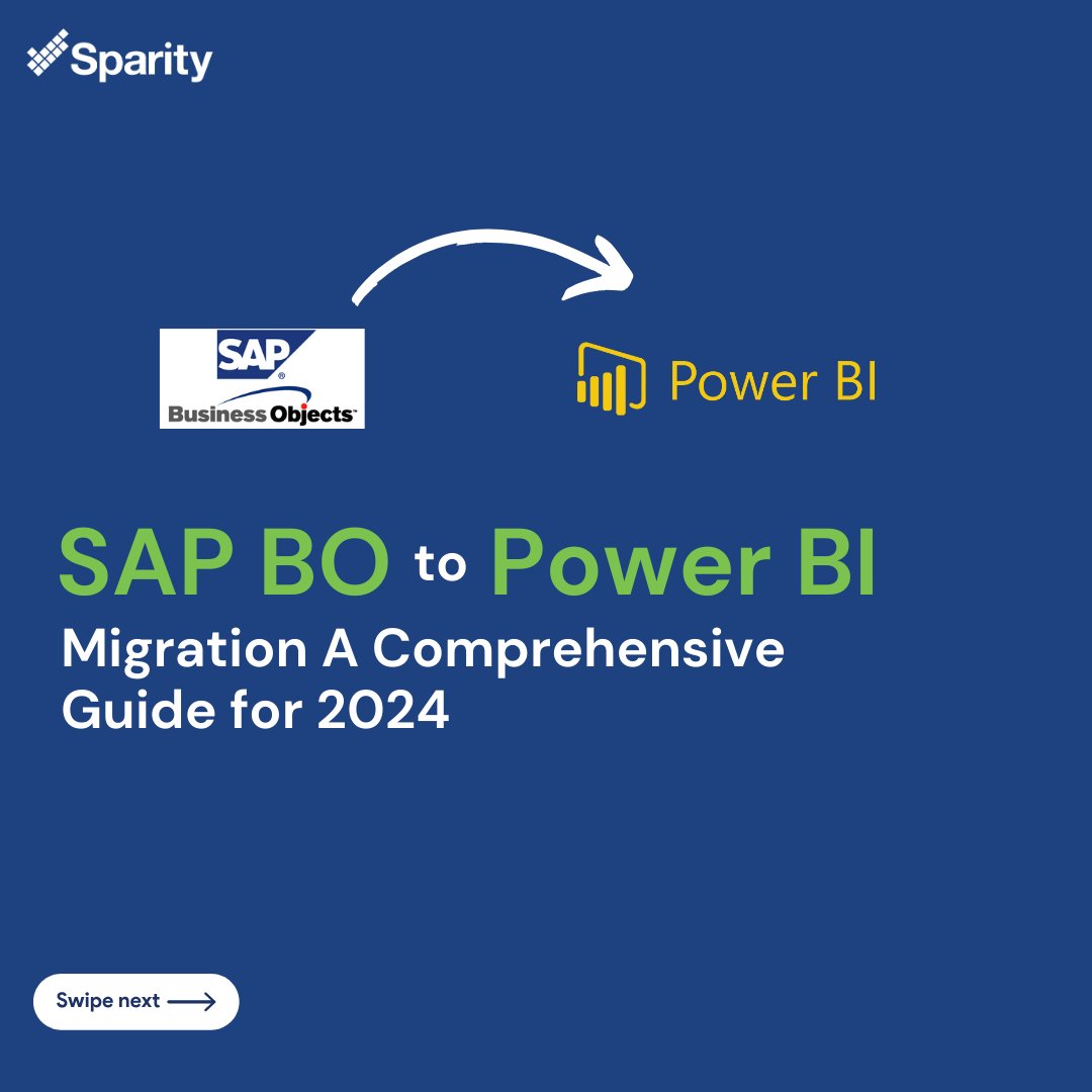 sparity's tweet image. Explore our guide for migrating from SAP BO to Power BI. Partner with us. #Sparity can be your Ideal #DataEngineering Partner
sparity.com/blogs/sap-bo-t…

#DataMigration, #PowerBI, #SAPBO, #BusinessIntelligence, #PowerBIMigration, #Dataanalytics, #DataVisualization, #DataScience