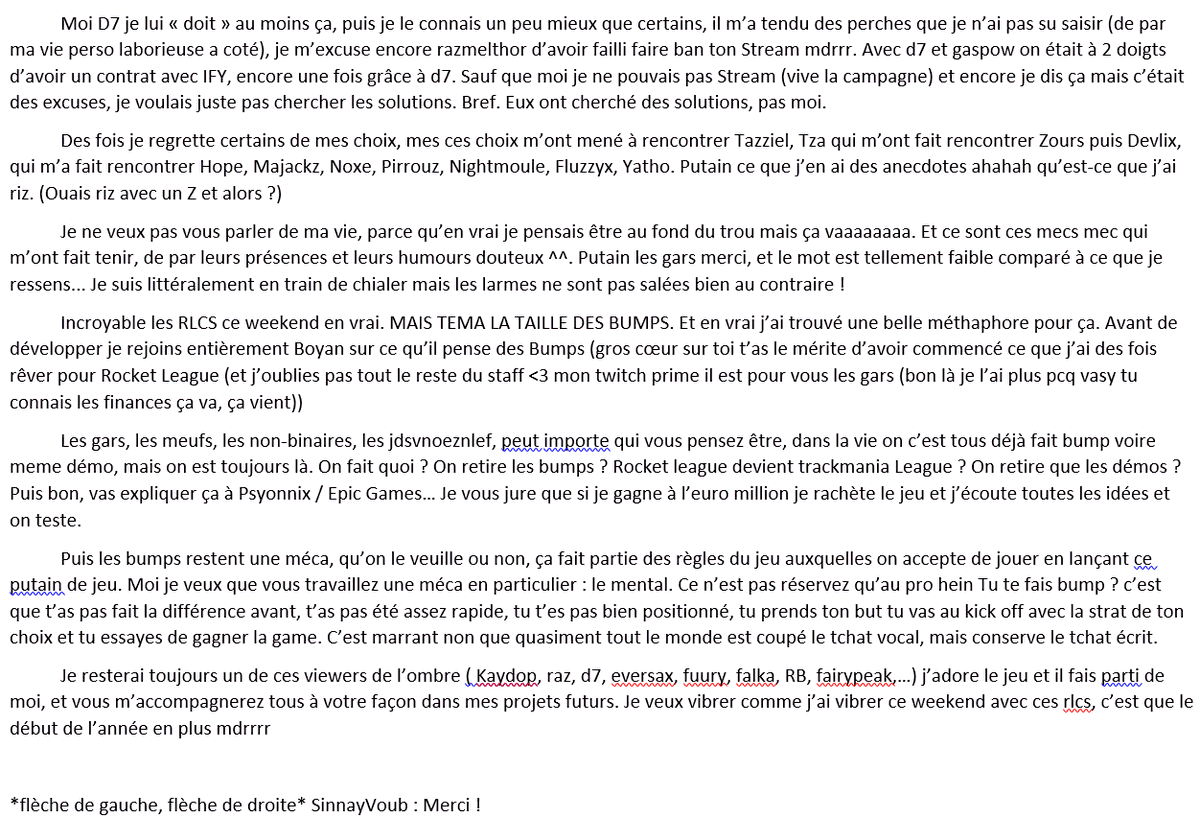 SVoub's tweet photo. Je tweet pas souvent alors si vous prenez le temps de lire c est cool 🙏 https://t.co/WhQnqwhVGL