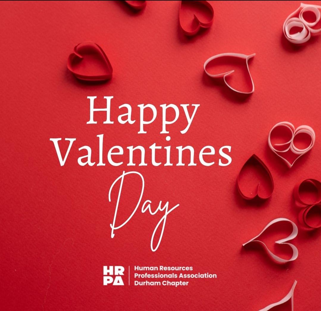 HRPADurham's tweet photo. 🌹🌹Happy Valentine's Day to all our wonderful followers! 
💖The HRPA Durham Chapter, wants to extend love on this special day. We wish you a day filled with love and cherished moments.🌹Thank you for being part of our community!
#happyvalentinesday #HRPADurhamChapter 🥰🌟 https://t.co/hcxt00KkYu