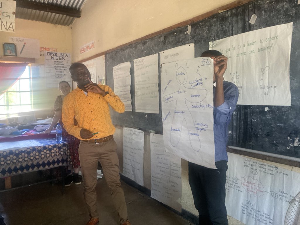 Day 3 🇲🇼: Debating the leadership challenges and solutions, sharing practice on the role of school leaders in relation to L,T and A #learningtogether #succeedingtogether