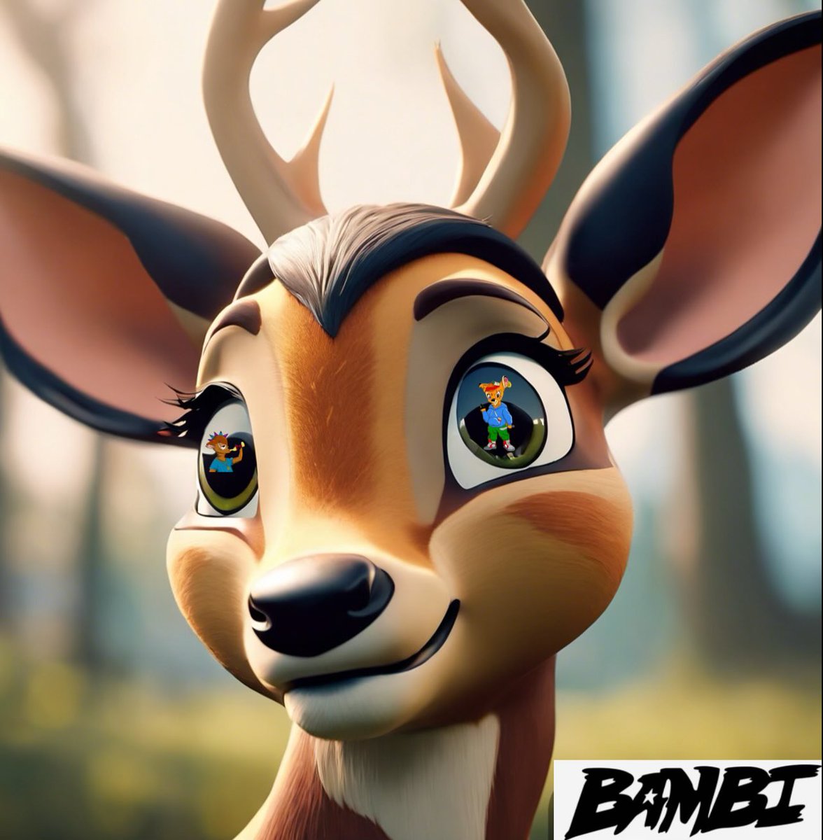 Once a carefree fawn, BAMBI's world shattered with the echoing gunshot that claimed his mother. Lost and vulnerable, he navigated the urban jungle, facing adversity that transformed him into a broken soul. Living in the harsh streets, he sought solace in the numbing embrace of