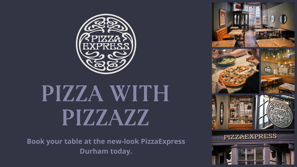 Your local pizzeria is back open and your marble table awaits 🍕🍾 @PizzaExpress Durham has had a refresh and they’d love to share it with you - come and relax as you enjoy a meal! Plus, get free Dough Balls when you join the PizzaExpress Club and get rewards as you dine! #AD