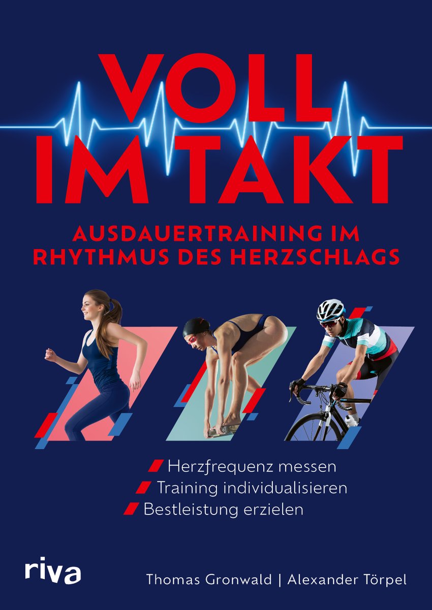 Beim Ausdauertraining solltest du auf dein Herz hören! @G_Ron_Woods und ich haben den aktuellen wissenschaftlichen Stand sowie dessen Transfer in die Sportpraxis zum Ausdauertraining unter Berücksichtigung der #Herzfrequenz sowie sowie der #HRV in einem Buch zusammengeführt.