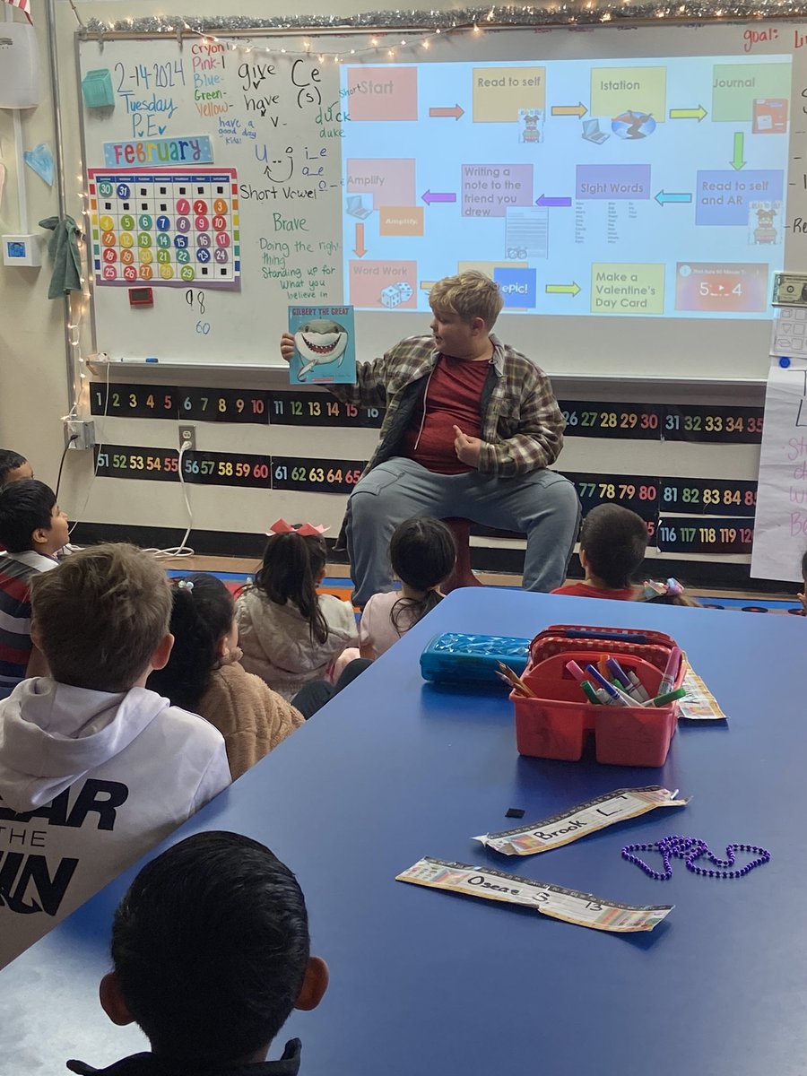 We love guest readers!