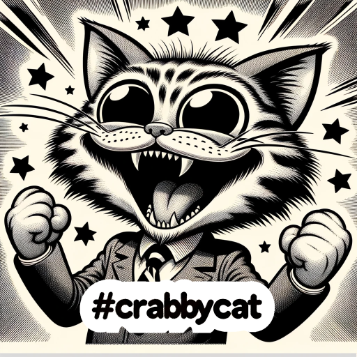 CrabbyCat (=✖ᆽ✖=) 1st Cat Coin on Manta tweet media
